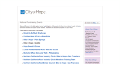 Desktop Screenshot of nationalevents.cityofhope.org