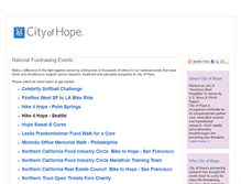 Tablet Screenshot of nationalevents.cityofhope.org